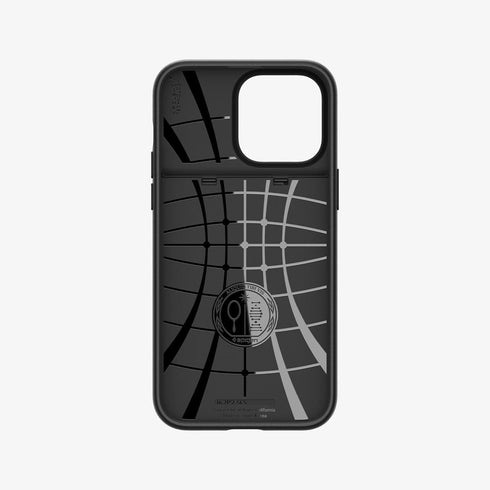 ACS04835 - iPhone 14 Pro Max Case Slim Armor CS in black showing the back